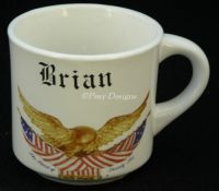 US American Eagle BRIAN Spirt of 76 Coffee Mug